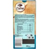 Carrefour extra chocolat blanc coco caramélisée 200g