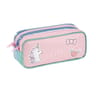 Trousse scolaire 2 compartiments bubbles
