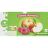 Carrefour classic' compotes pommes framboises x4 - 400g