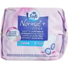 Carrefour soft serviettes hygiéniques normal+ ultra x14
