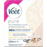 Veet pure cire orientale au sucre vanille corps & visage pot 250 ml