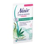 Nair bande de cire visage à l'huile de chanvre x20