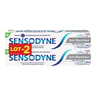 Sensodyne dentifrice soin blancheur triple action 2x75ml