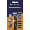 Gillette all in one kit rasage tout en un visage & corps