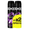 Axe supreme deodorant homme provocation 48h fraicheur 2x200ml