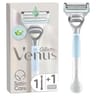 Gillette venus rasoir peau et poils pubiens 1 manche + lames