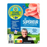 Carrefour Extra jambon cuit superieur a l'etoufféé 6 tranches 240g