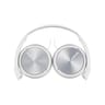 Casque filaire mdr-zx310ap blanc sony