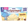 Nestle yaourts p'tit gourmand vanille 4x100g