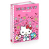 Agenda rose vif hello kitty 12x17cm