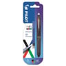 Frixion 4 colors noir + 2 recharges
