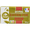 Carrefour classic beurre plaquete extra fin doux 250g
