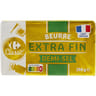 Carrefour classic beurre plaquette extra fin demi sel 250g