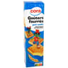 Cora kido goûters carrés fourrés vanille 300g