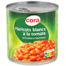 Cora haricots blancs à la tomate 1/2 400g