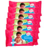 Cora lingettes bébé recharge x 72 lot de 6
