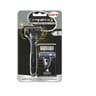 Cora rasoir système homme 3 lames compatible mach 3 manche + 4 recharges