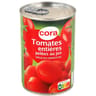 Cora tomates entières pelées au jus 1/2 240g
