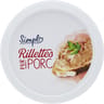 Simpl rillette pur porc 220g