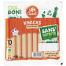 Carrefour classique 10 knacks pur porc 350g