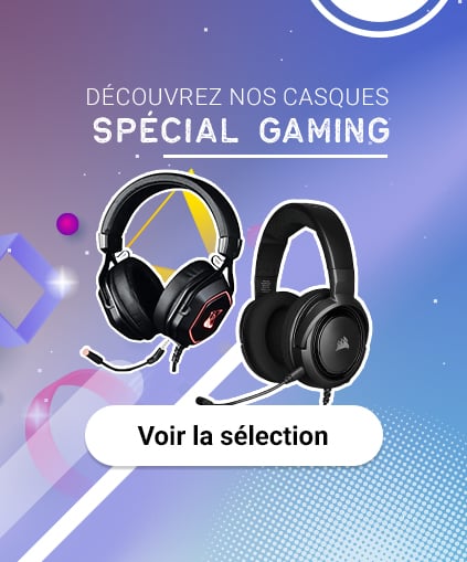Découvrez les casques de gaming