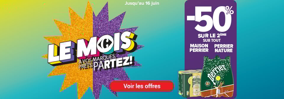 Meilleures promos jusqu'au 16 juin