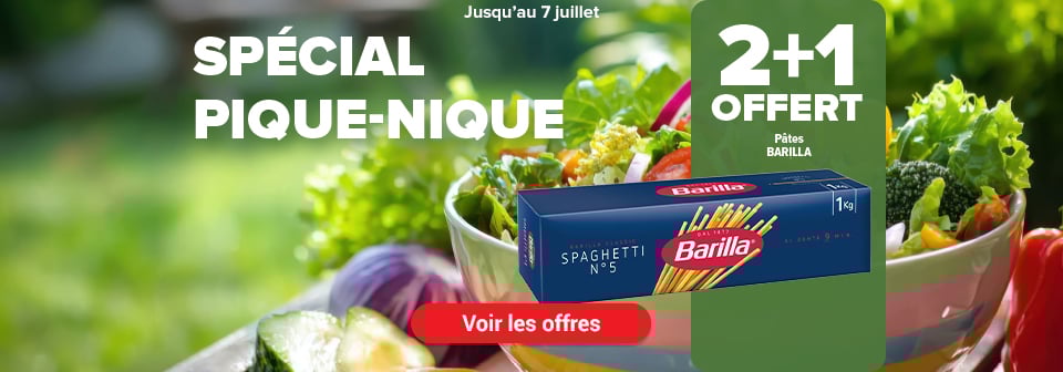 Meilleures promos jusqu'au7 juillet
