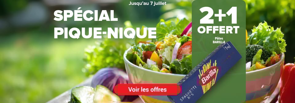 Meilleures promos jusqu'au7 juillet