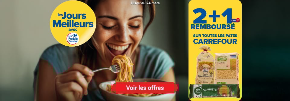Meilleures promos jusqu'au 24 mars