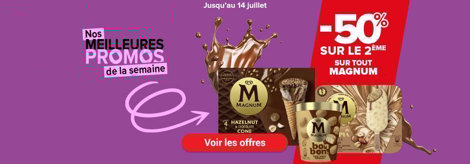 Meilleures promos jusqu'au 14 juillet