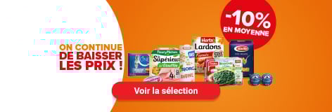 Baisse des prix
