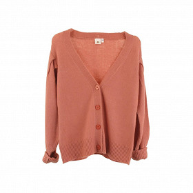 Gilet manches longues femme ROSE CHINE T50*