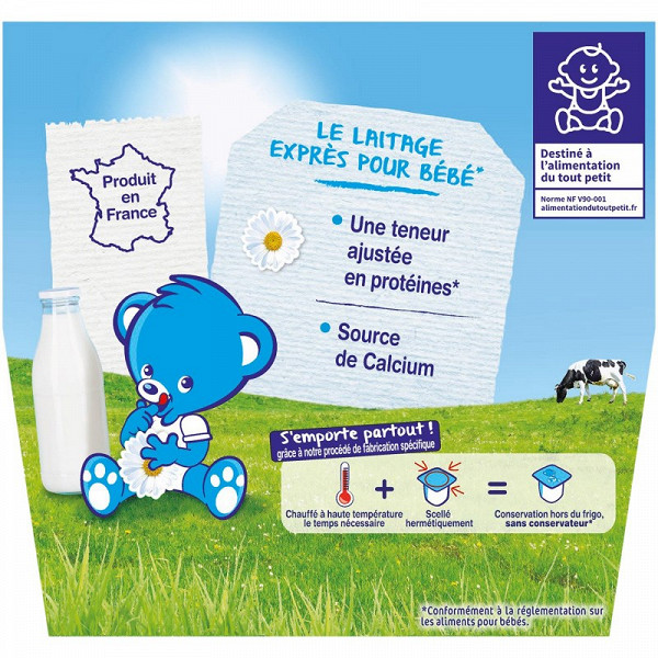 Nestle P Tit Onctueux Fromage Blanc Nature Sucre Des 6 Mois 8x100g Nestle P Tit Onctueux Fromage Blanc Nature Sucre Des 6 Mois 8x100g