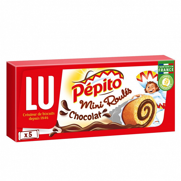 Pepito Mini Roules Chocolat X5 150g