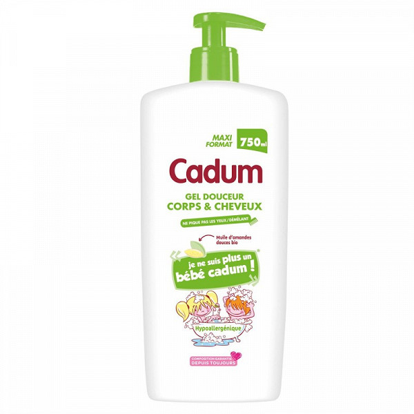 Cadum Gel Corps Et Cheveux Enfants A L Huile D Amande Douce Bio 750ml Cadum Gel Corps Et Cheveux Enfants A L Huile D Amande Douce Bio 750ml