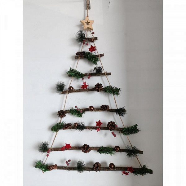 Sapin Decore A Suspendre Hcm Rouge
