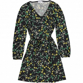 Robe courte manches longues femme IMPRIMEE 42$