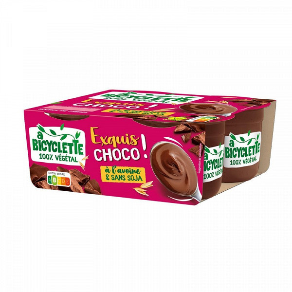 la bicyclette avoine riz amande dessert chocolat 4x 100g