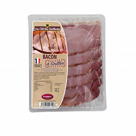 Gourmets de l'artois bacon à griller 6 tranches 380g