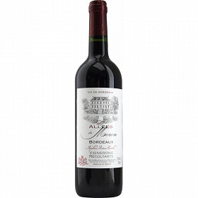 Bordeaux rouge Les Allées de Moron 12.5% Vol. 75cl
