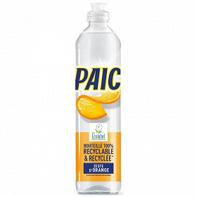 Paic cylindre liquide vaisselle orange 550ml