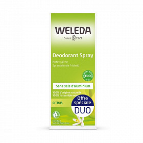 Weleda déodorant spray citrus 2x100ml