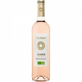 Vin de Pays Méditerranée Rosé IGP Pur Soleil Bio 12.5% Vol.75cl