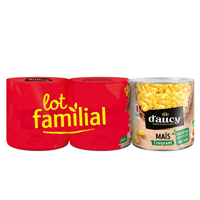 D'aucy D'aucy maïs srp 3x285g