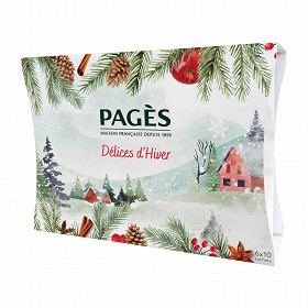 Pagès coffret délices d'hiver thés et infusions bio 99g