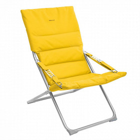 Fauteuil relax milos moutarde