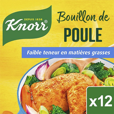 Knorr Knorr bouillon de poule dégraissé 120g