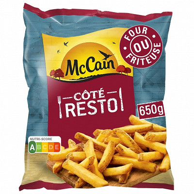 Mc Cain Mccain frites côté resto 650g