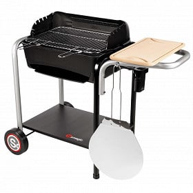 Somagic barbecue roma charbon de bois 63x42cm en fonte-réf 399100b