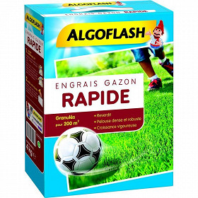 Algoflash engrais gazon action rapide 4 kg